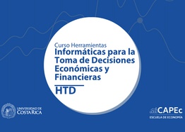 Curso Herramientas Informáticas para la Toma de Decisiones Económicas y Financieras